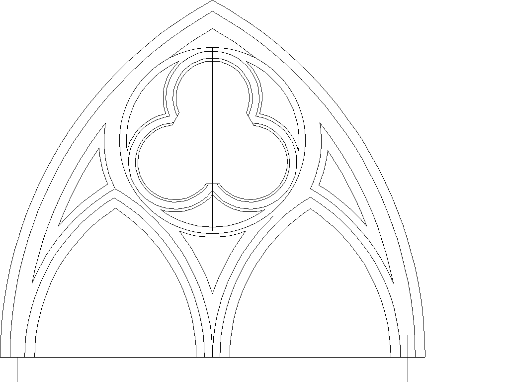 Kirchenfenster Gotik Malvorlage Ausmalbilder
