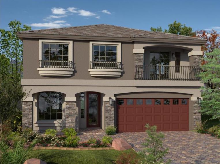 Liberty American West Homes Las Vegas The Hamilton Model