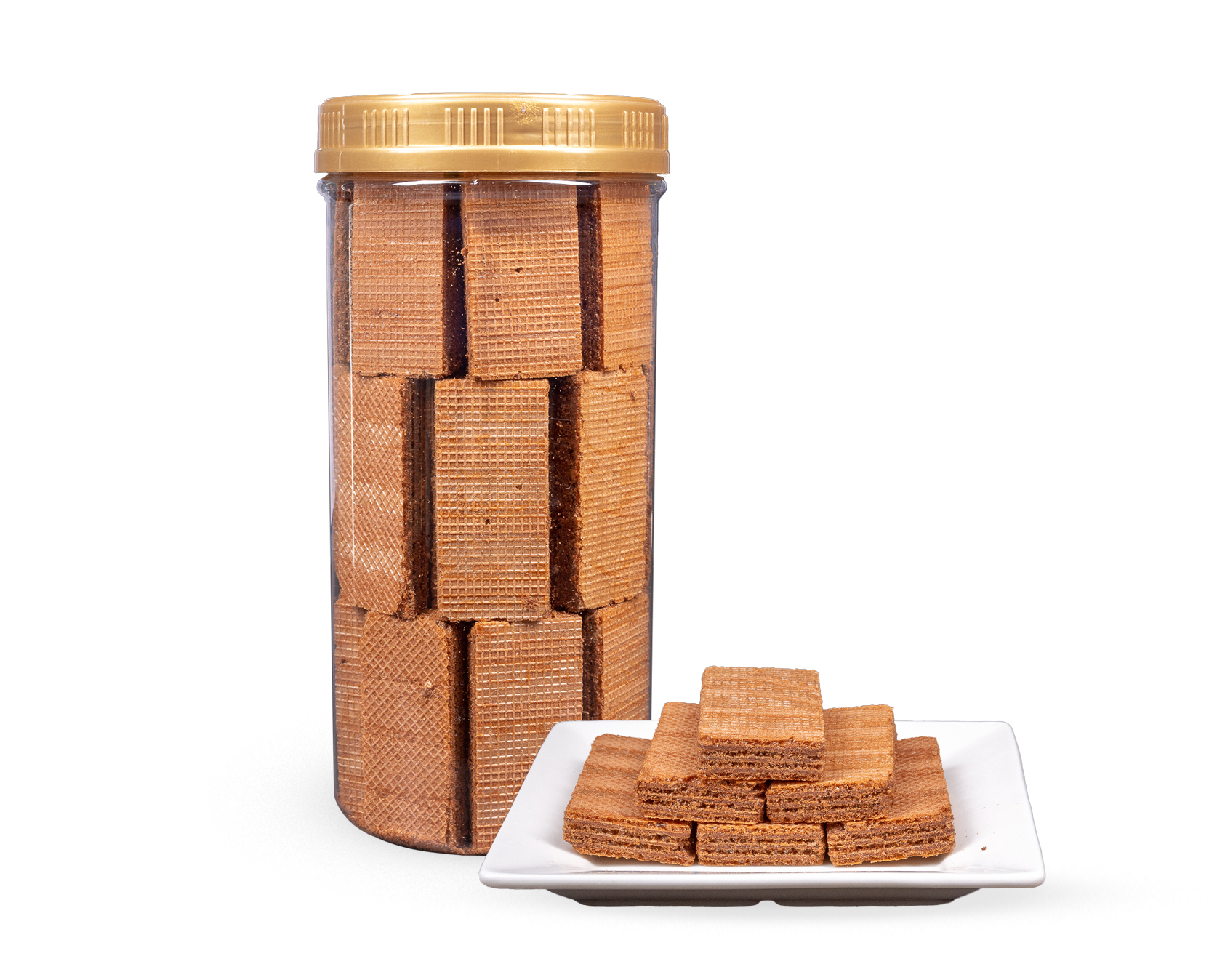 Wafer Coklat Panjang – Kunyahan