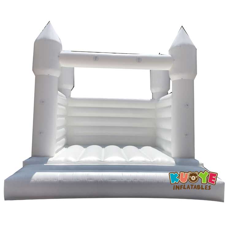 BH081 White Bounce House KUOYE Inflatables