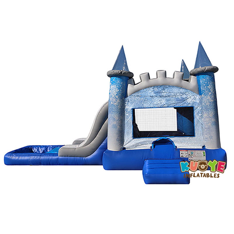CB1813 Ice Castle Combo Frozen Bouncer KUOYE Inflatables