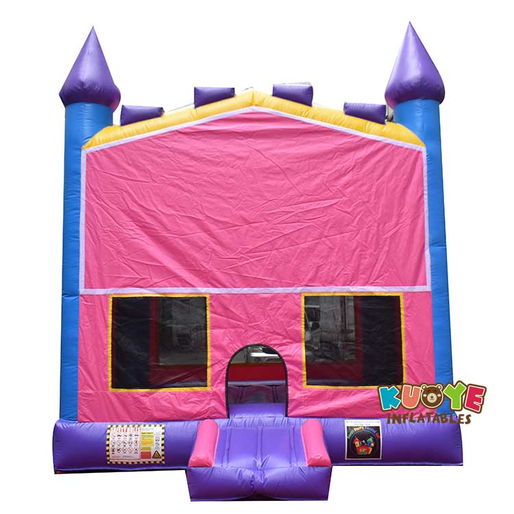 BH074 Commercial Bricks Castle Bounce House KUOYE Inflatables