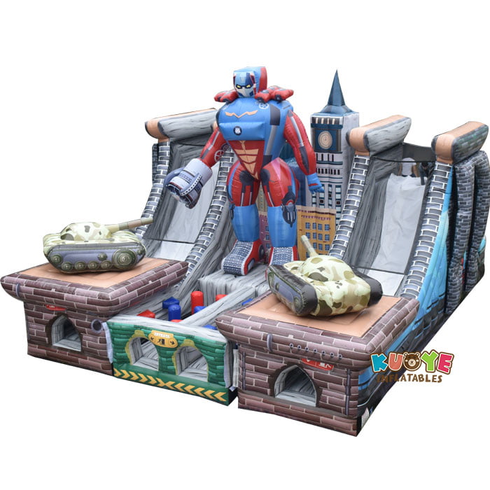 AP007 Inflatable Robot Bounce Trampoline Park KUOYE Inflatables