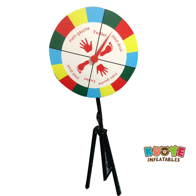 A004 Floor Standing Spinning Wheels for Twister Game KUOYE Inflatables
