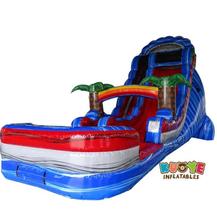 WS140 20ft Commercial Water Slide for Sale KUOYE Inflatables