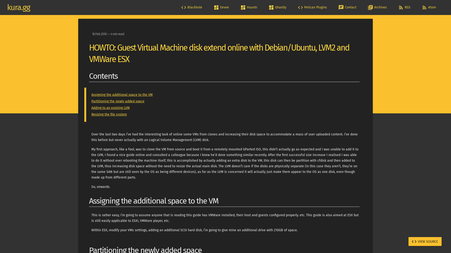 HOWTO Guest Virtual Machine disk extend online with Debian/Ubuntu