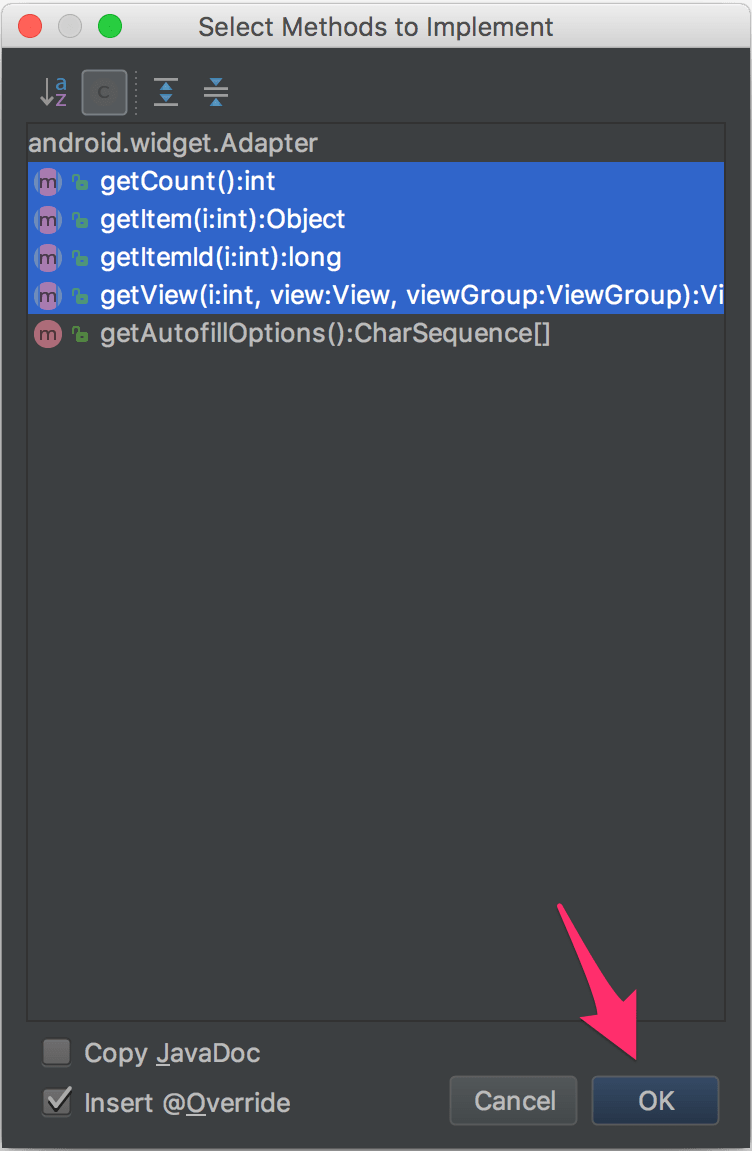 検索結果一覧画面の作成 Android programing getstart