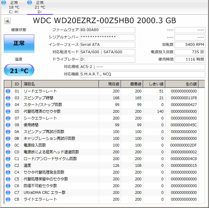 HDDやSSDの健康状態を管理できる「CrystalDiskInfo」 くろねこはうす～IT情報のことなら