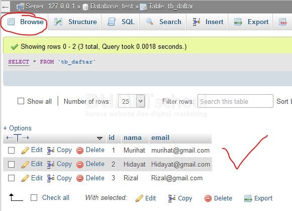 Cara Membuat Multi Input Data dengan PHP dan MySQL Kursus Web Programming