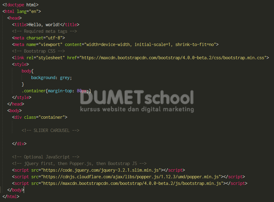 Cara Membuat Images Slider Dinamis Dengan PHP dan MySQL Kursus 