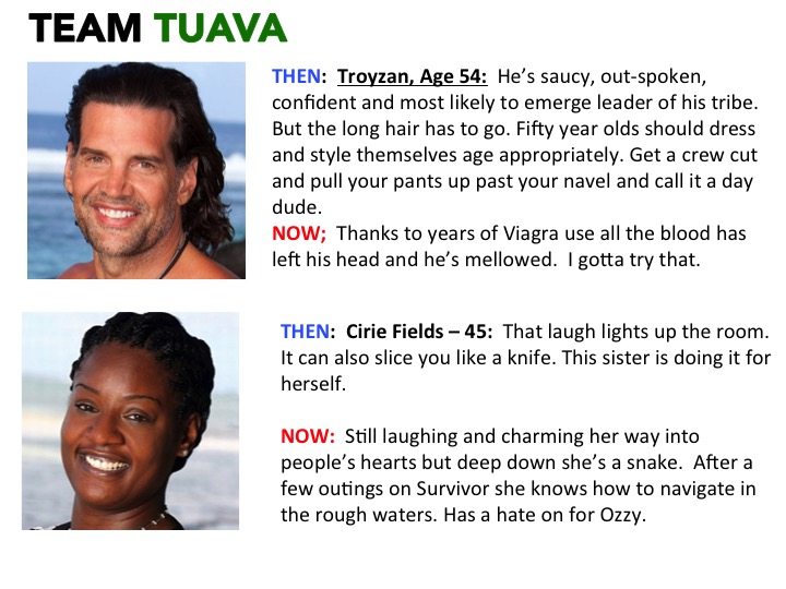 If Goats Could Talk Survivor 34 Game Changers The World According to...