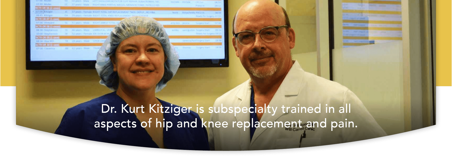 The Carrell Clinic Hip & Knee Replacement Center Orthopedic Surgeon Dallas, TX