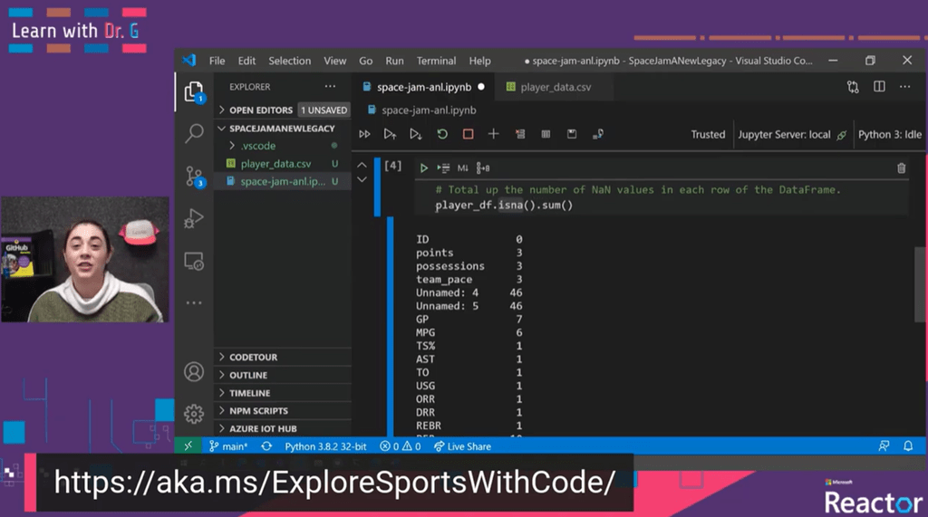 Get Started with Machine Learning in Visual Studio Code.