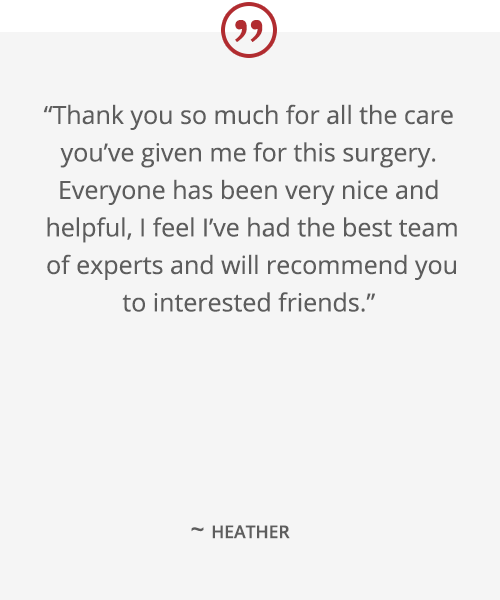 Testimonials Kurtzman Plastic Surgery