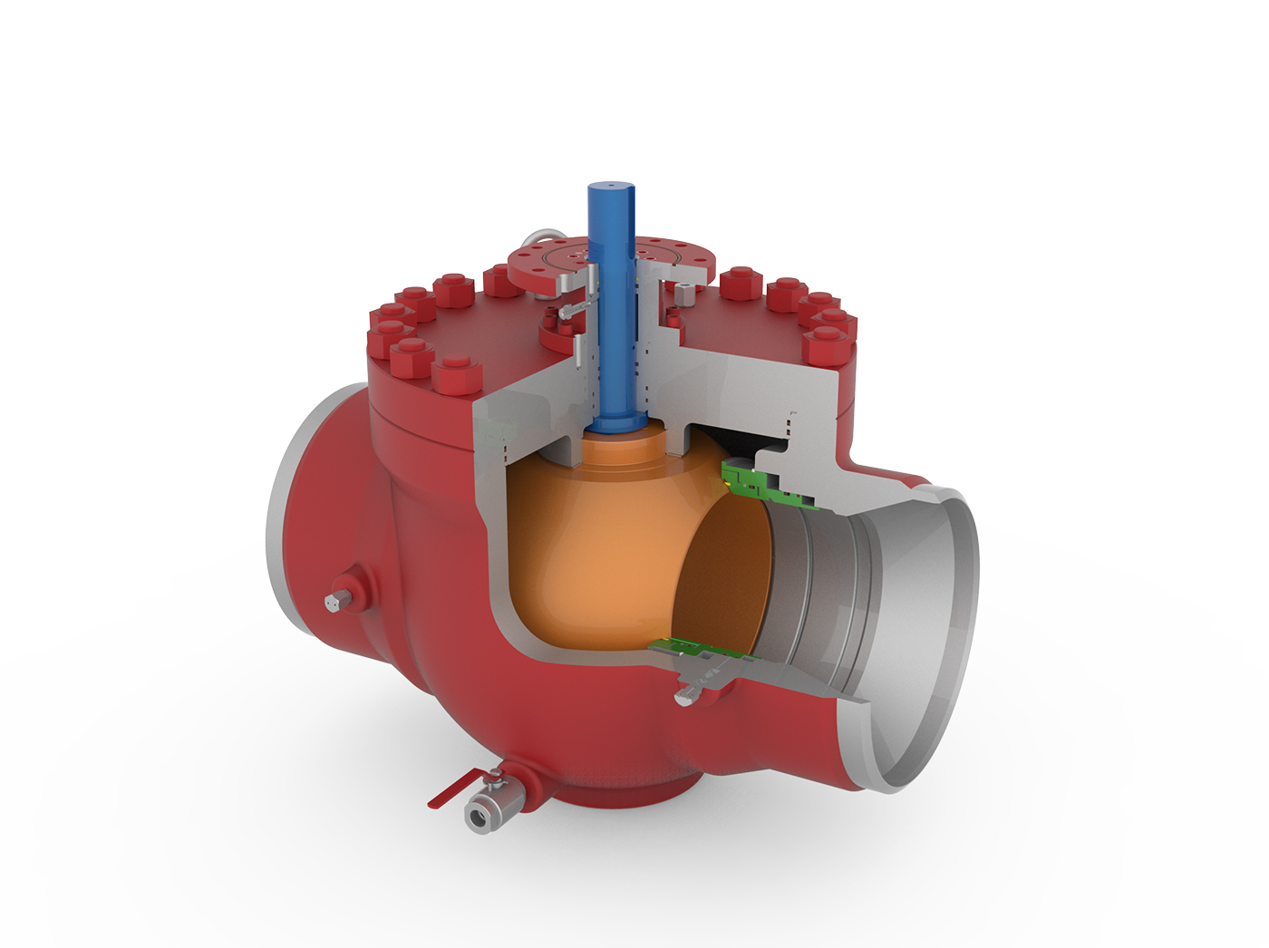 Top Entry Ball Valve Kurvalf Vana