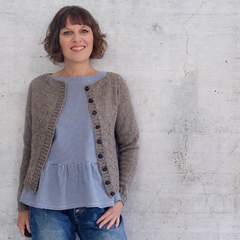 Strickset zur Anleitung Nuumi Cardigan von Rosa P.