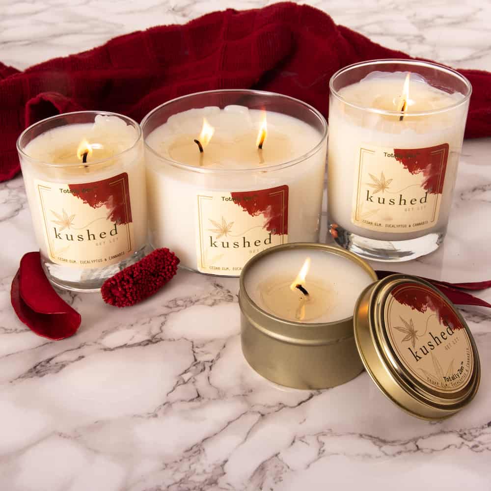 Scented CBD Candles Home Kushed Candles