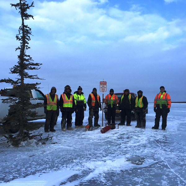 12415 BSAR UPRIVER ICE ROAD REPORT* Bethel Search and Rescue