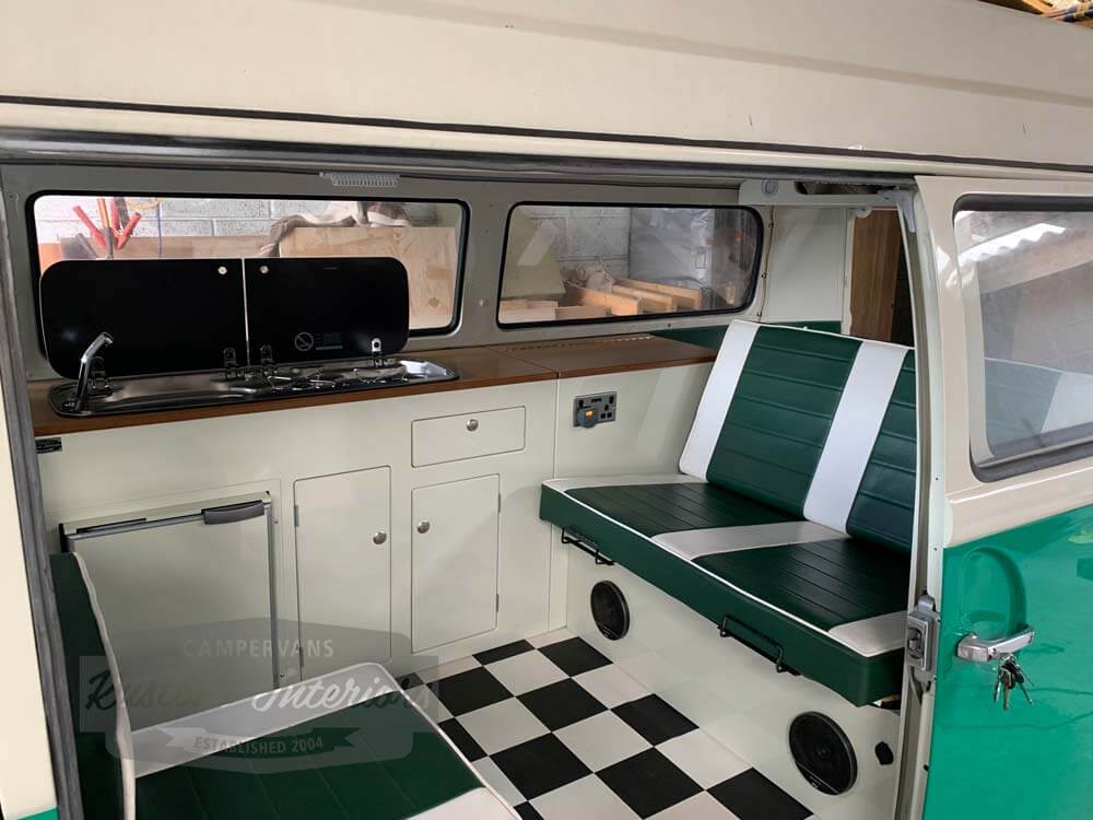 Vicky’s Bay window VW Camper Interiors Camper Conversions Kustom