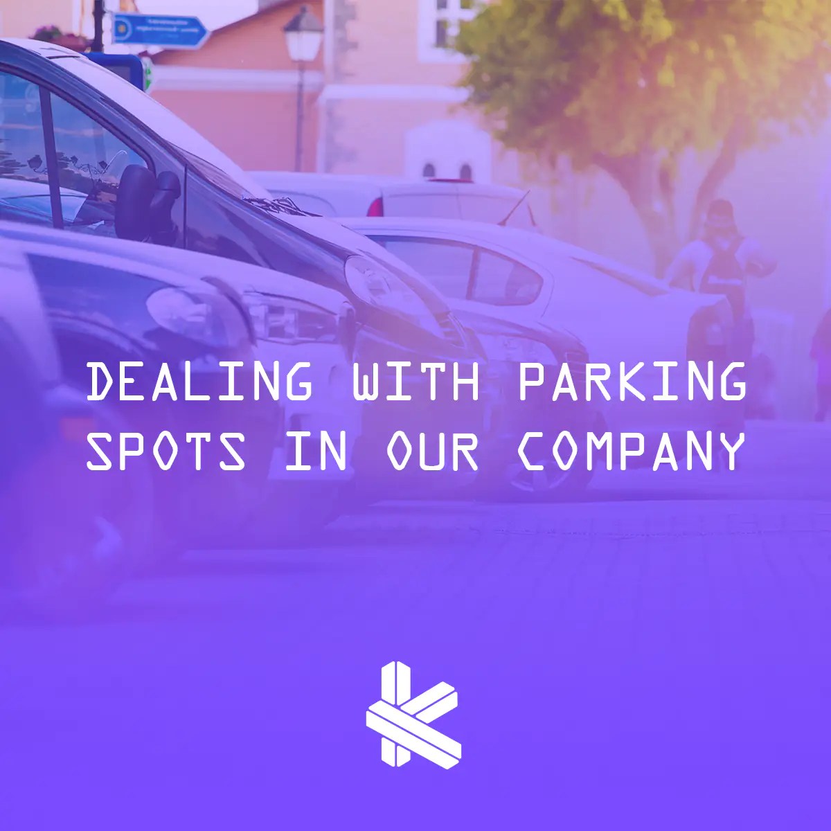 Dealing with parking spots in our company Kutia