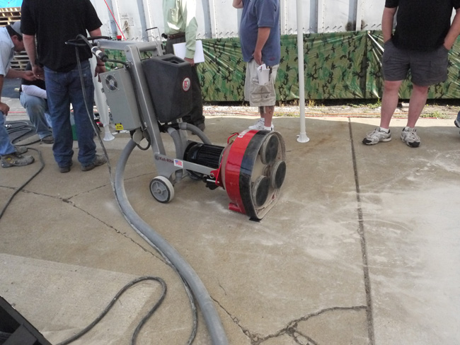 Conquer20 20" Concrete Floor Grinder, Polished Concrete