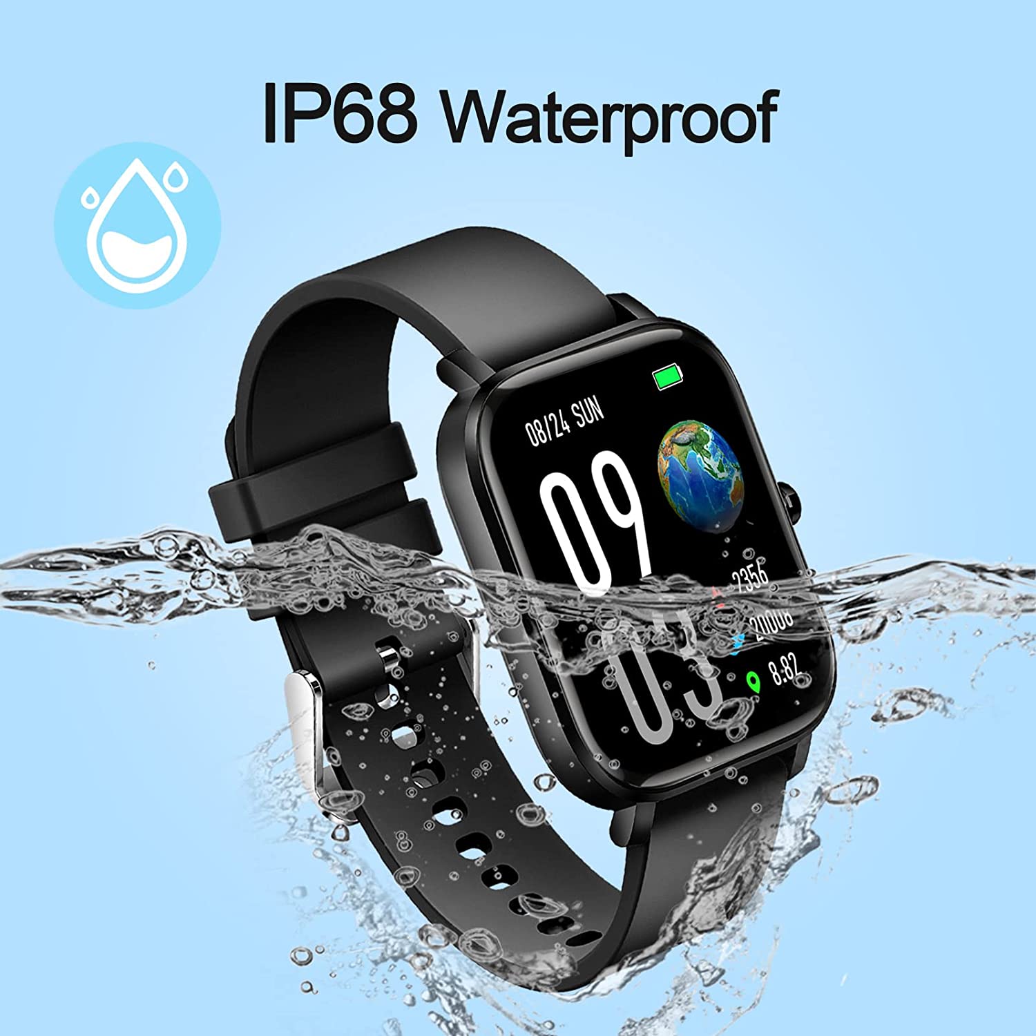 Jugeman Smart Watch Homme | Kuulaa Tech