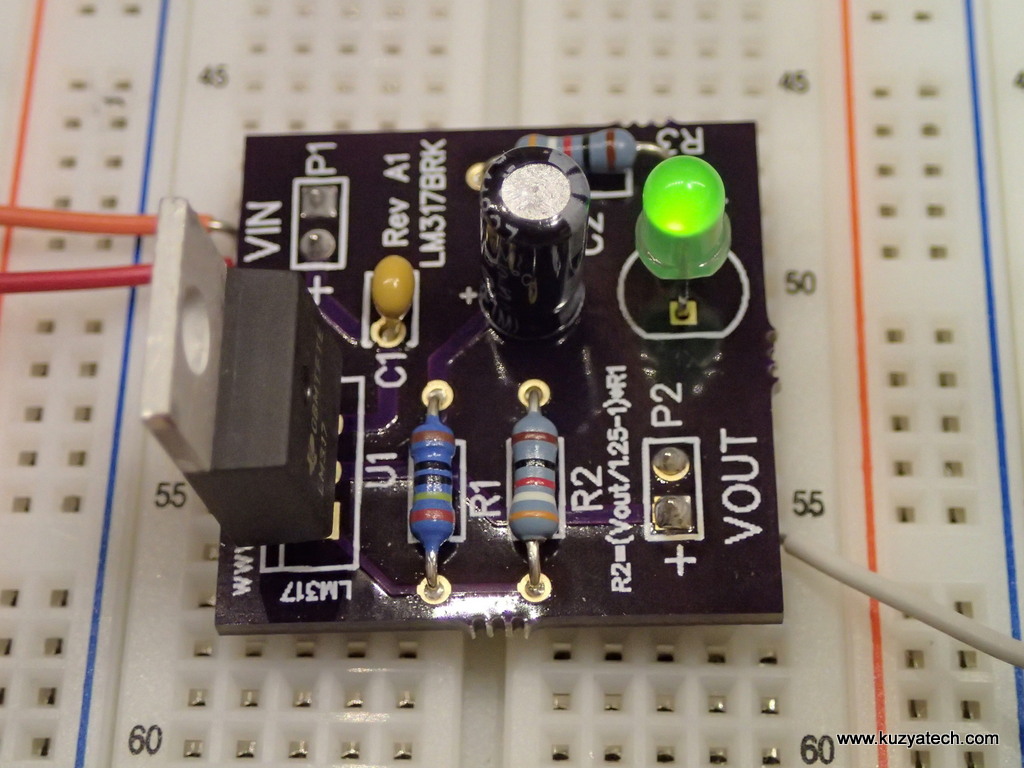 LM317 power supply kit | KuzyaTech