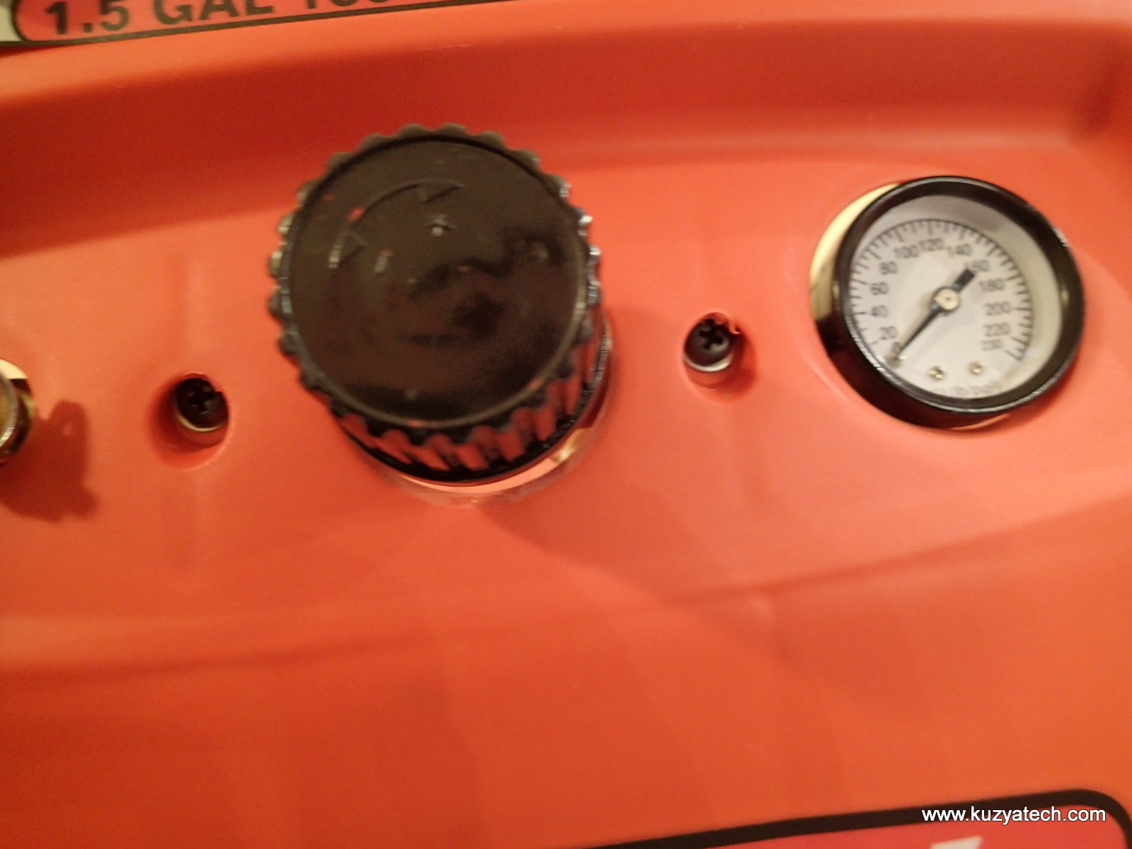 Replacing pressure regulator on Husky Air Scout compressor KuzyaTech