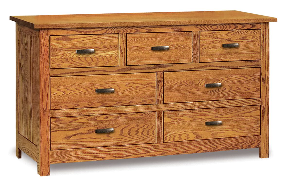 Flush Mission Dressers Amish Solid Wood Dressers Kvadro Furniture