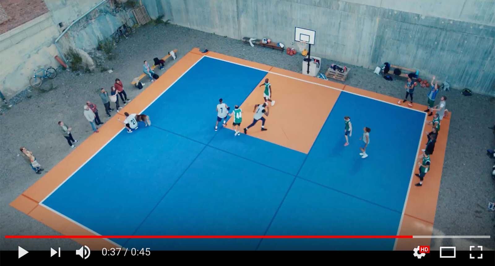Kvarnholmen Känner du igen basketplanen?