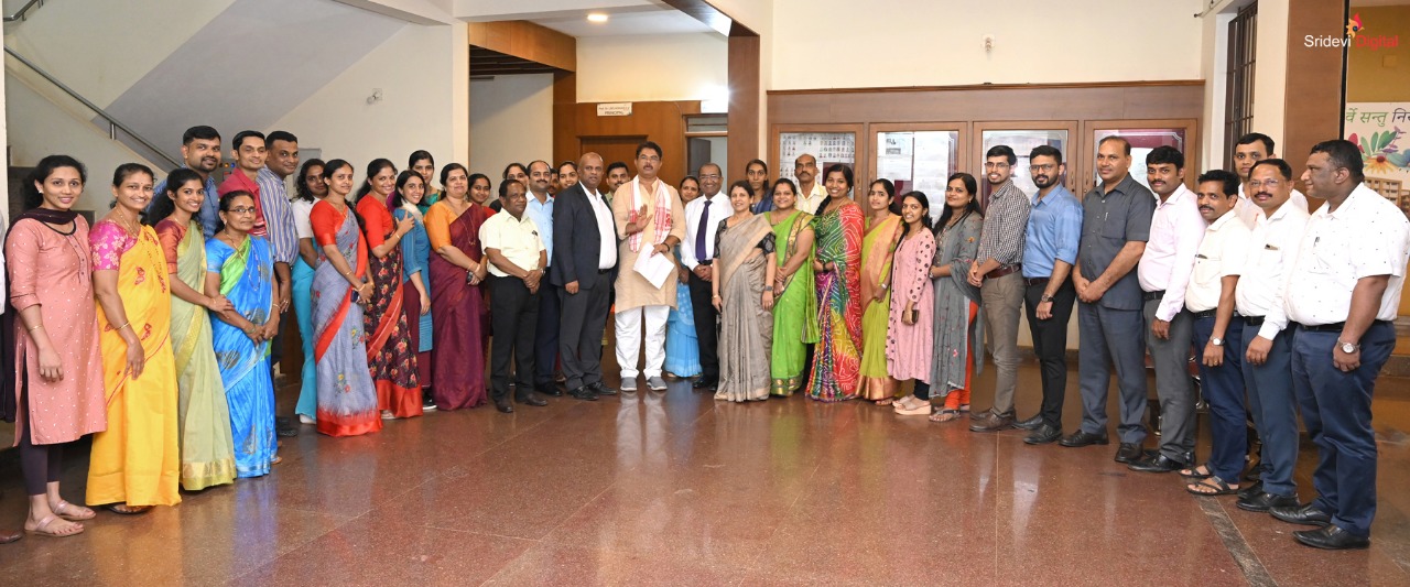 Hon. Ministers (Sri. R Ashok, Sri. Sunil Kumar & Sri. S Angara) Visited