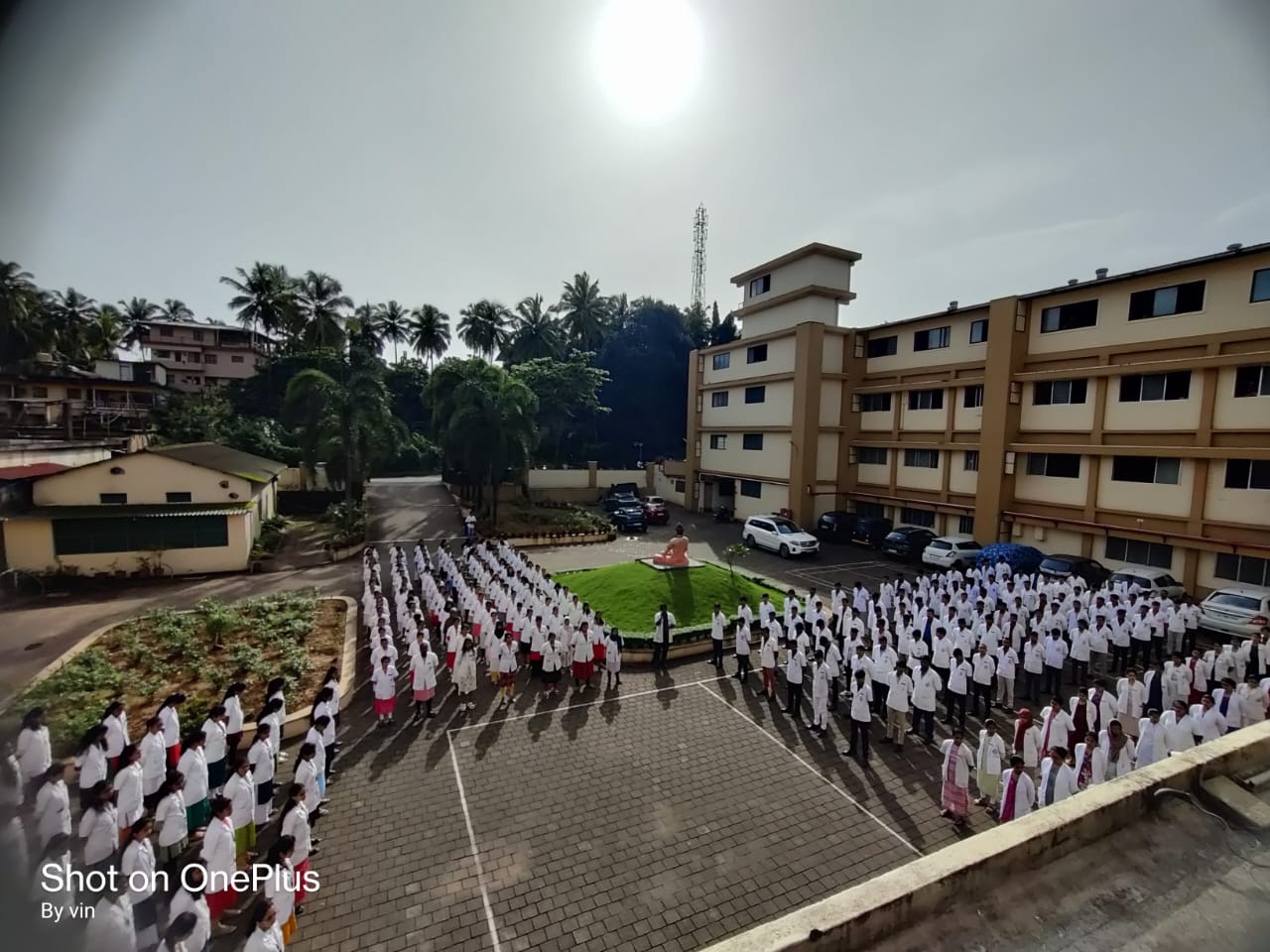 76th Independence Day Celebration at KVG Ayurveda College, Sullia KVG