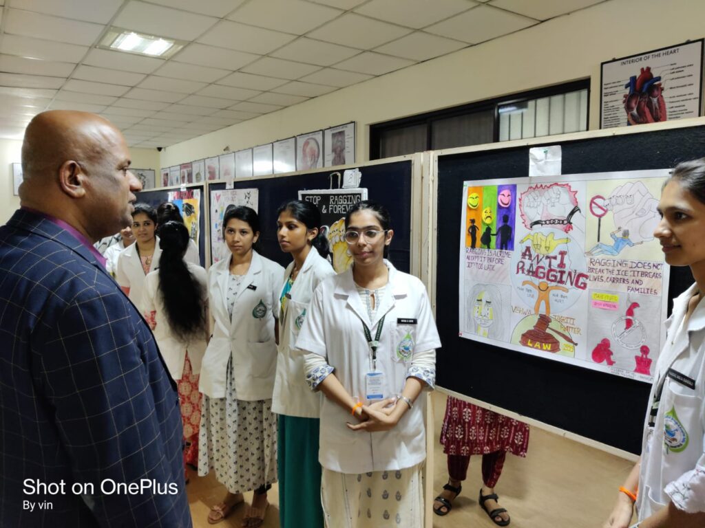 Anti Ragging Week Observed at KVG Ayurveda Medical College And Hospital