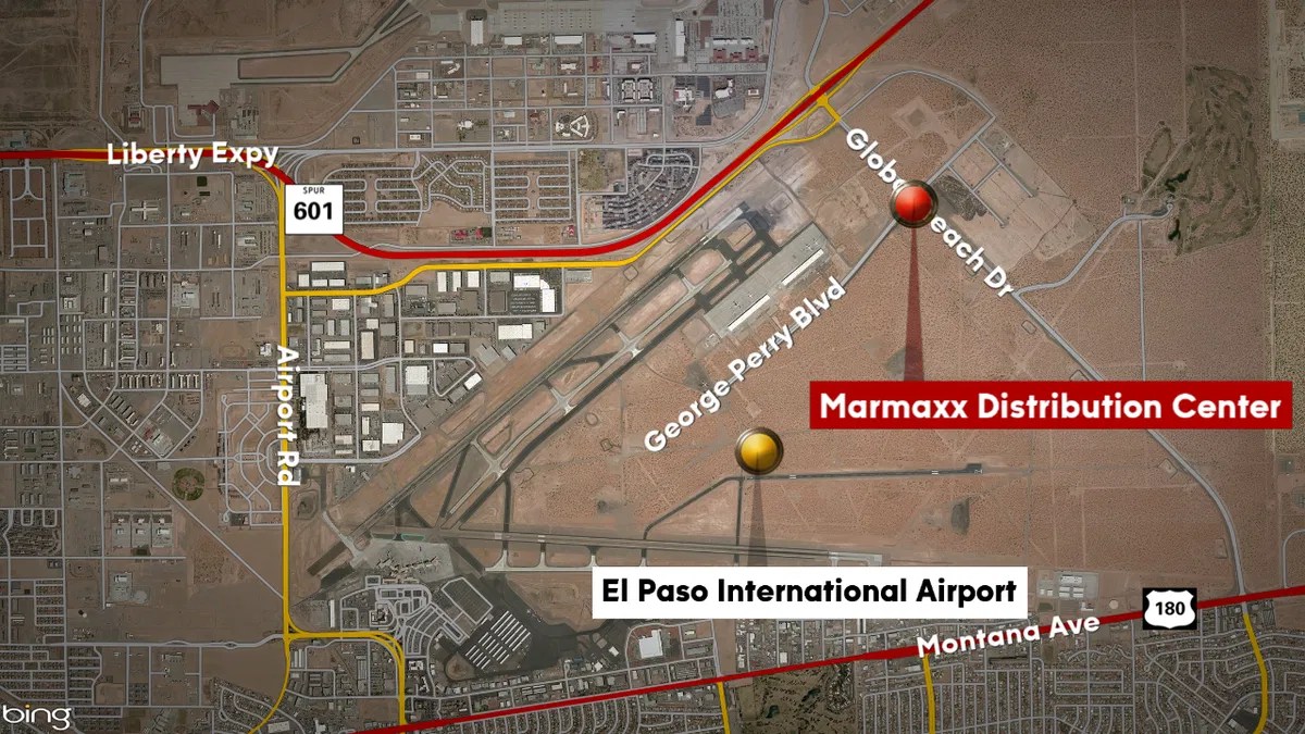 New retail warehouse facility to be built in El Paso, create 950 jobs