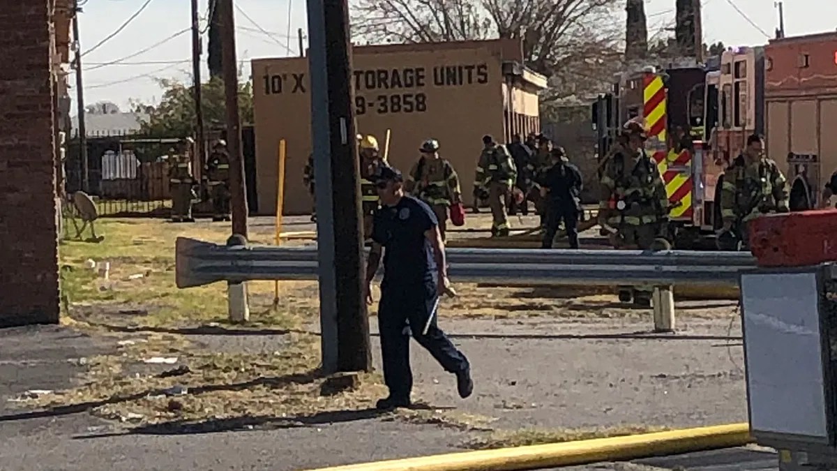 Lower Valley fire knocked out, multiple storage units affected KVIA