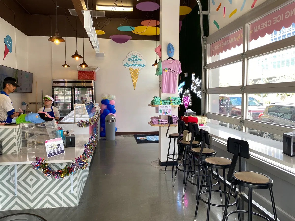 Sunday Funday Moment Downtown El Paso ice cream shop, Howdy’s, offers