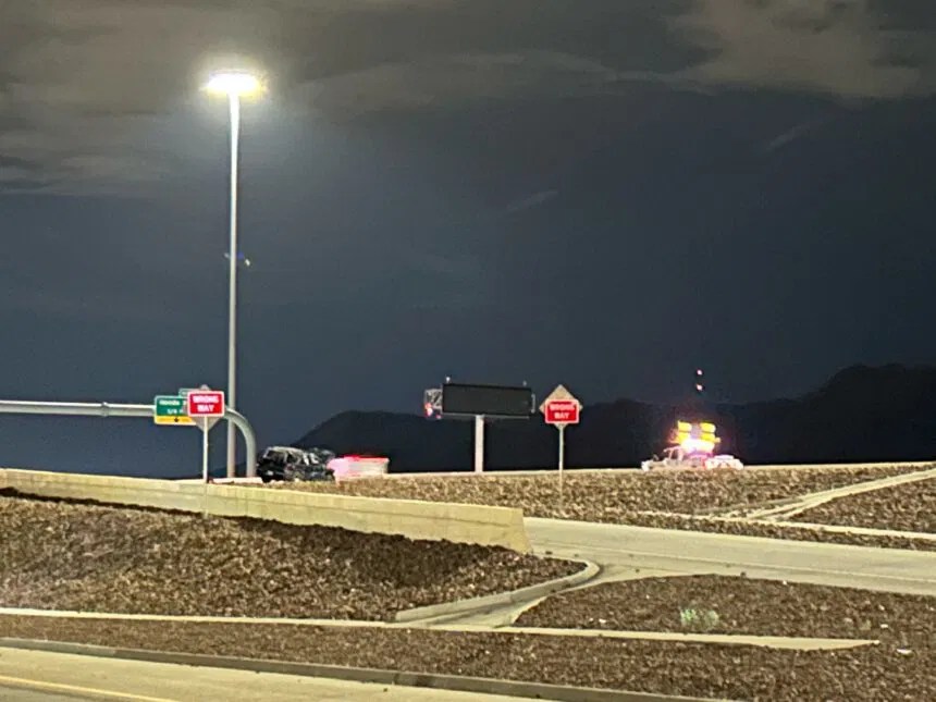 Serious rollover crash in northeast El Paso sends two people to the