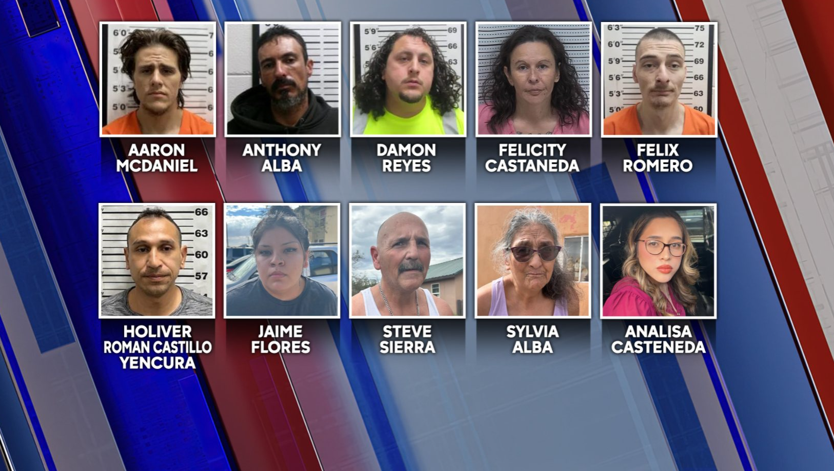 Ten arrested for alleged drug, contraband ring in Hidalgo County