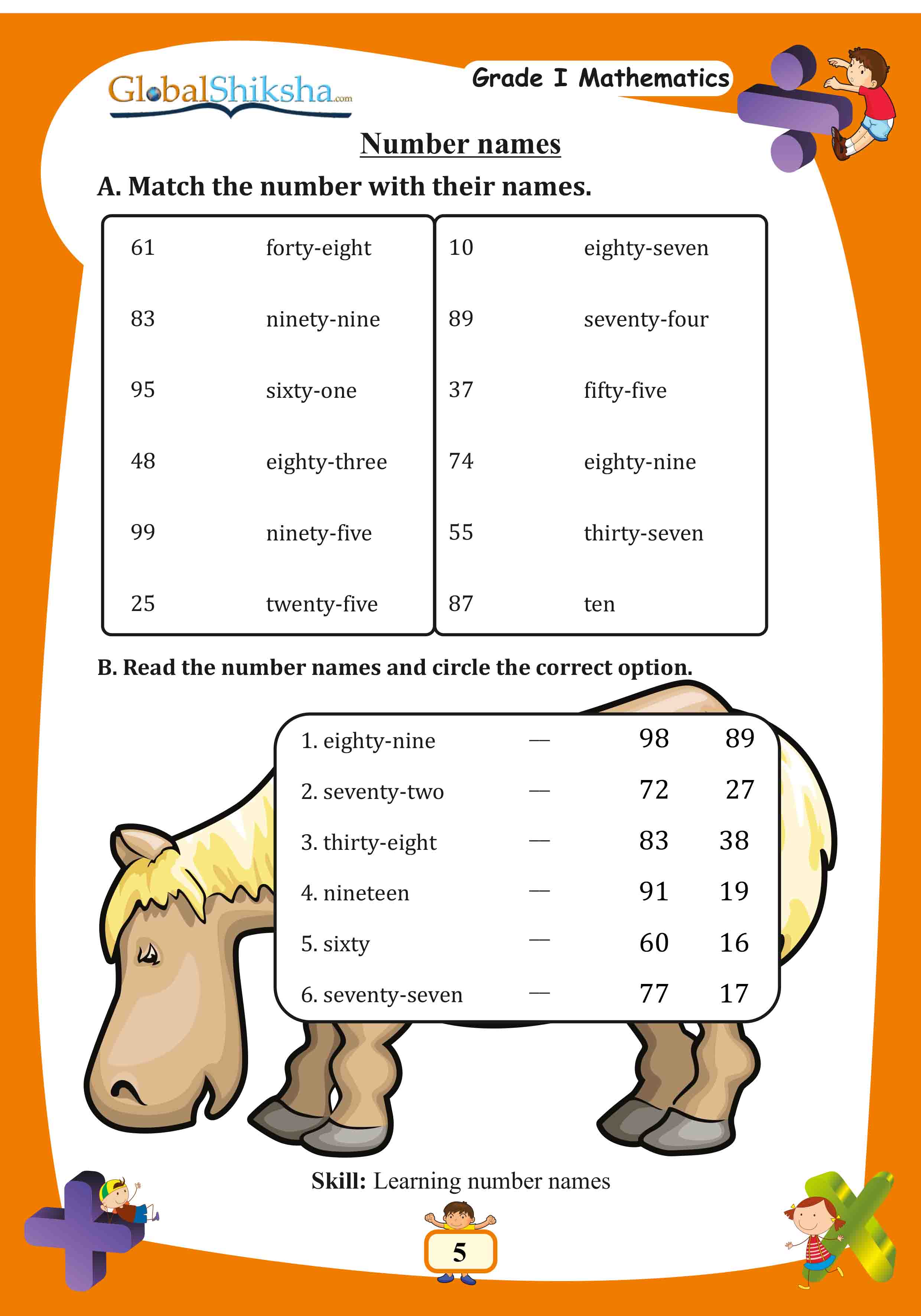 Kvs Class 2 Maths Worksheet . Class I Primary Resources