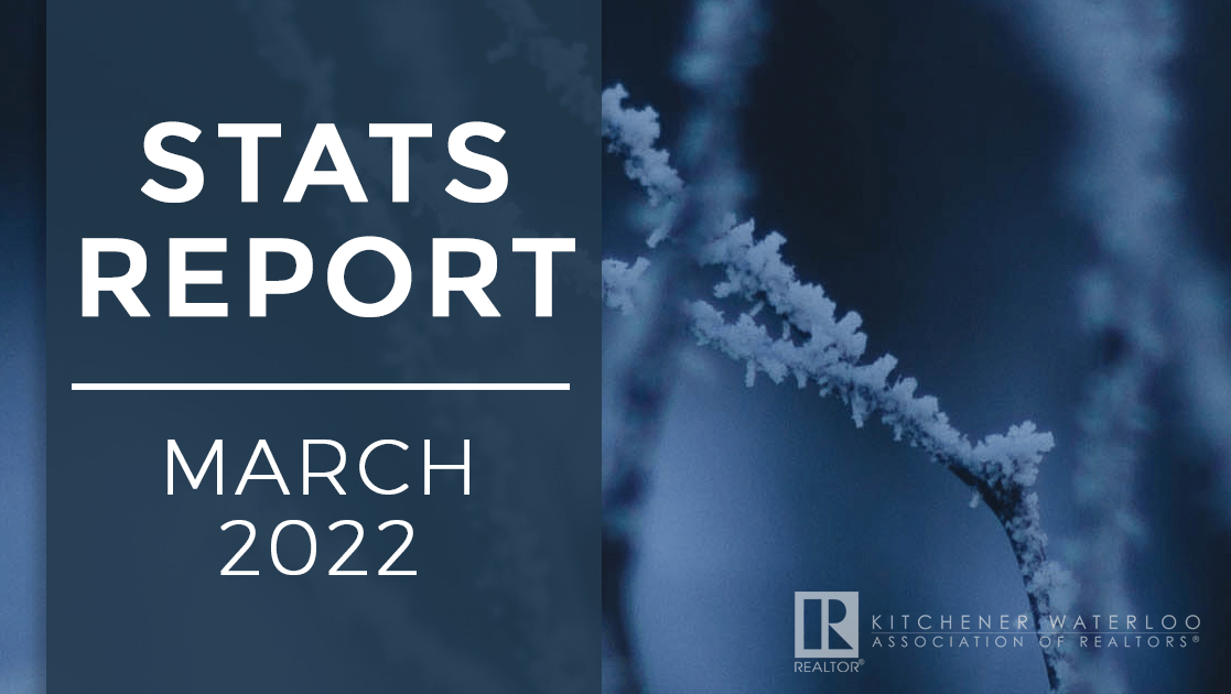 KITCHENERWATERLOO HOME SALES UP IN MARCH, AVERAGE PRICE DIPS FROM