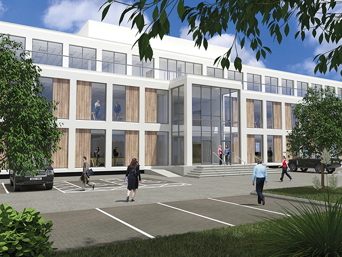Warwick office development takes advantage of shortage of offices Solihull