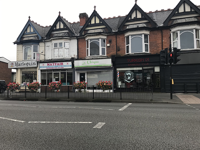 403 Birmingham Road retail unit to let Wylde Green KWB