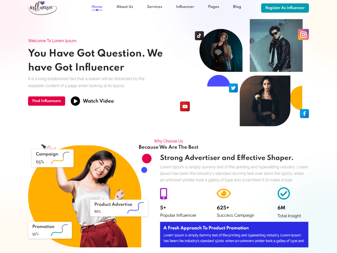 20 Best Agency WordPress Themes (Free, Lightwieght And Fast) Kwebby