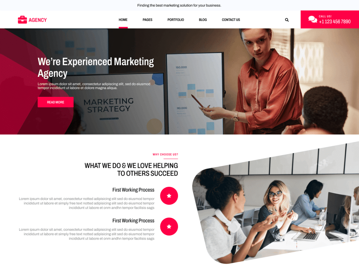 20 Best Agency WordPress Themes (Free, Lightwieght And Fast) Kwebby