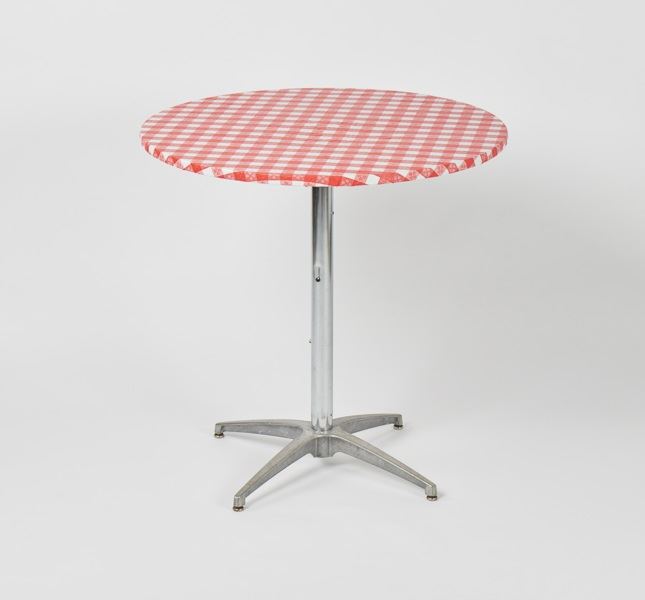 KwikCovers Round Plastic Table Covers with Elastic 30" BulkKwik