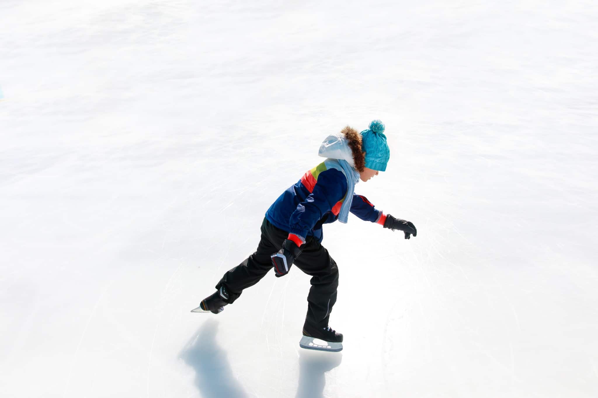 Learn How to Ice Skate on Artificial Ice Kwik Rink Synthetic Ice
