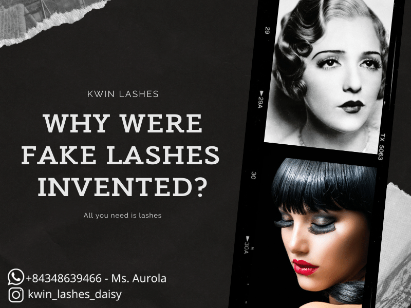 Go Back To The Past To Discover Why Were Fake Eyelashes Invented?