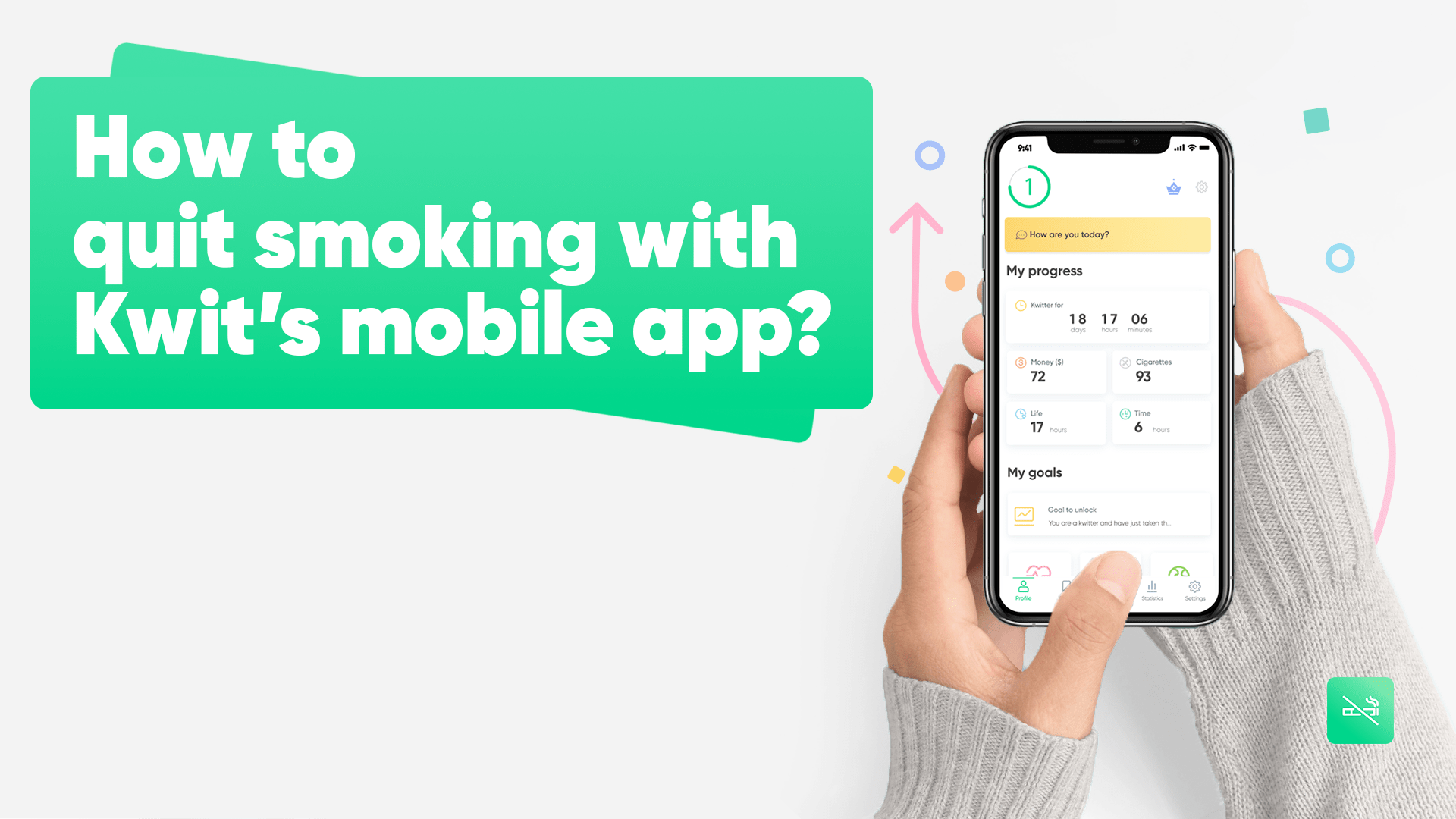 Number 1 stop smoking app - Kwit