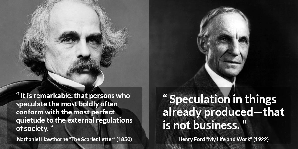 Speculation quotes Kwize