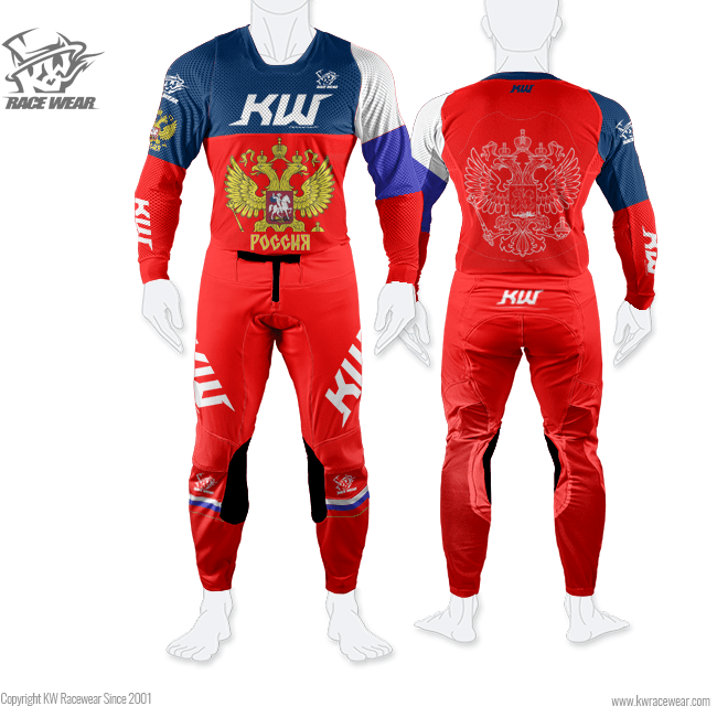 Custom Motocross MX Gear Sets I Custom Dirt Bike Gear KW RaceWear